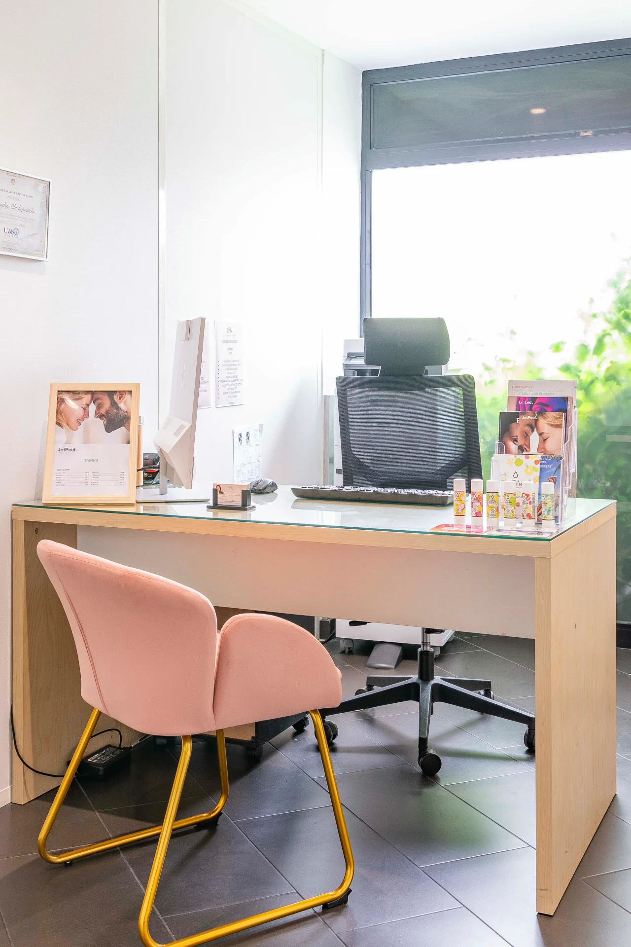 Photo du bureau de l'Institut le corps et l'esprit