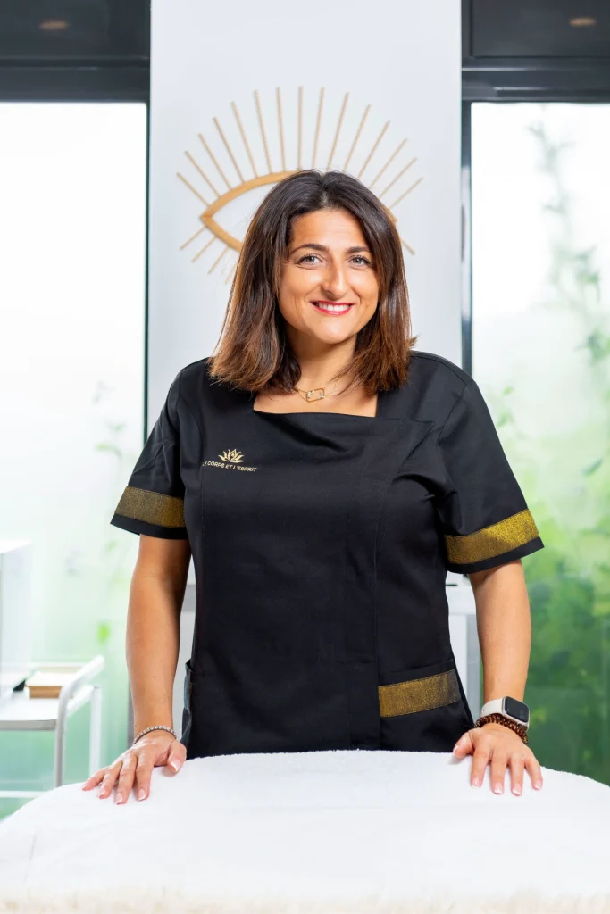 Alexandra Chicheportiche, fondatrice de l'institut le corps et l'esprit à Pontault Combault
